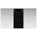 vidaXL Fürdőszobai Szekrény Szett 3 pcs 110 x 10,5 x 60,5 cm Faanyag