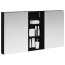 vidaXL Fürdőszobai Szekrény Szett 3 pcs 110 x 10,5 x 60,5 cm Faanyag