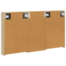 vidaXL Fürdőszobai Szekrény Szett 3 db 110 x 10,5 x 60,5 cm Szerelt fa