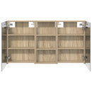 vidaXL Fürdőszobai Szekrény Szett 3 db 110 x 10,5 x 60,5 cm Szerelt fa