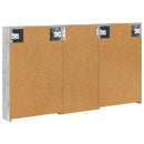 vidaXL Fürdőszobai Szekrény Szett 3 pcs 110 x 10,5 x 60,5 cm Faanyag