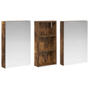 vidaXL Fürdőszobai Szekrény Szett 3 pcs 110 x 10,5 x 60,5 cm Faanyag
