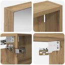 vidaXL Fürdőszobai Szekrény Szett 3 pcs 110 x 10,5 x 60,5 cm Faanyag