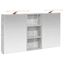 vidaXL Fürdőszobai Szekrény Szett 3 db 110 x 10,5 x 60,5 cm Szerelt fa
