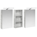 vidaXL Fürdőszobai Szekrény Szett 3 db 110 x 10,5 x 60,5 cm Szerelt fa