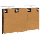 vidaXL Fürdőszobai Szekrény Szett 3 pcs 110 x 10,5 x 60,5 cm Faanyag