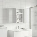 vidaXL Fürdőszobai Szekrény Szett 3 pcs 120 x 10,5 x 60,5 cm Faanyag