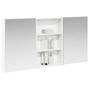 vidaXL Fürdőszobai Szekrény Szett 3 pcs 120 x 10,5 x 60,5 cm Faanyag