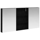 vidaXL Fürdőszobai Szekrény Szett 3 pcs 120 x 10,5 x 60,5 cm Faanyag