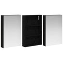 vidaXL Fürdőszobai Szekrény Szett 3 pcs 120 x 10,5 x 60,5 cm Faanyag