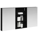 vidaXL Fürdőszobai Szekrény Szett 3 pcs 120 x 10,5 x 60,5 cm Faanyag