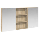vidaXL Fürdőszobai Szekrény Szett 3 pcs 120 x 10,5 x 60,5 cm Faanyag