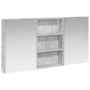 vidaXL Fürdőszobai Szekrény Szett 3 pcs 120 x 10,5 x 60,5 cm Faanyag