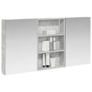 vidaXL Fürdőszobai Szekrény Szett 3 pcs 120 x 10,5 x 60,5 cm Faanyag