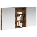 vidaXL Fürdőszobai Szekrény Szett 3 pcs 120 x 10,5 x 60,5 cm Faanyag