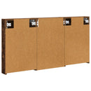 vidaXL Fürdőszobai Szekrény Szett 3 pcs 120 x 10,5 x 60,5 cm Faanyag