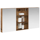 vidaXL Fürdőszobai Szekrény Szett 3 pcs 120 x 10,5 x 60,5 cm Faanyag