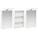 vidaXL Fürdőszobai Szekrény Szett 3 pcs 120 x 10,5 x 60,5 cm Faanyag