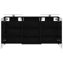 vidaXL Fürdőszobai Szekrény Szett 3 db 120 x 10,5 x 60,5 cm Szerelt fa