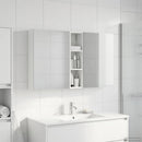 vidaXL Fürdőszobai Szekrény Szett 3 pcs 120 x 14,5 x 70 cm Faanyag