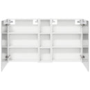 vidaXL Fürdőszobai Szekrény Szett 3 pcs 120 x 14,5 x 70 cm Faanyag