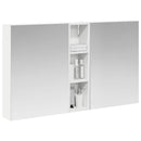 vidaXL Fürdőszobai Szekrény Szett 3 pcs 120 x 14,5 x 70 cm Faanyag