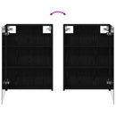 vidaXL Fürdőszobai Szekrény Szett 3 pcs 120 x 14,5 x 70 cm Faanyag