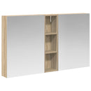 vidaXL Fürdőszobai Szekrény Szett 3 db 120 x 14,5 x 70 cm Szerelt fa