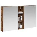 vidaXL Fürdőszobai Szekrény Szett 3 pcs 120 x 14,5 x 70 cm Faanyag
