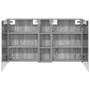 vidaXL Fürdőszobai Szekrény Szett 3 db 120 x 14,5 x 70 cm Szerelt fa