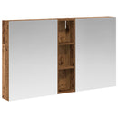 vidaXL Fürdőszobai Szekrény Szett 3 pcs 120 x 14,5 x 70 cm Faanyag