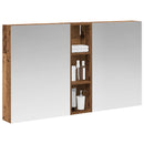 vidaXL Fürdőszobai Szekrény Szett 3 pcs 120 x 14,5 x 70 cm Faanyag