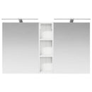 vidaXL Fürdőszobai Szekrény Szett 3 pcs 120 x 14,5 x 70 cm Faanyag