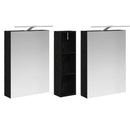 vidaXL Fürdőszobai Szekrény Szett 3 pcs 120 x 14,5 x 70 cm Faanyag