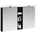 vidaXL Fürdőszobai Szekrény Szett 3 pcs 120 x 14,5 x 70 cm Faanyag