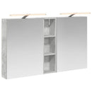 vidaXL Fürdőszobai Szekrény Szett 3 pcs 120 x 14,5 x 70 cm Faanyag