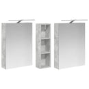 vidaXL Fürdőszobai Szekrény Szett 3 pcs 120 x 14,5 x 70 cm Faanyag