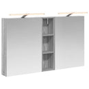 vidaXL Fürdőszobai Szekrény Szett 3 db 120 x 14,5 x 70 cm Szerelt fa