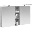 vidaXL Fürdőszobai Szekrény Szett 3 pcs 120 x 14,5 x 70 cm Faanyag