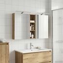 vidaXL Fürdőszobai Szekrény Szett 3 pcs 120 x 14,5 x 70 cm Faanyag