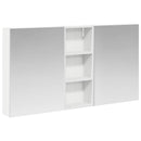 vidaXL Fürdőszobai Szekrény Szett 3 pcs 130 x 14,5 x 70 cm Faanyag