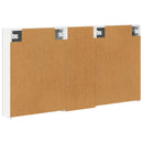 vidaXL Fürdőszobai Szekrény Szett 3 pcs 130 x 14,5 x 70 cm Faanyag