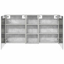 vidaXL Fürdőszobai Szekrény Szett 3 pcs 130 x 14,5 x 70 cm Faanyag