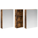 vidaXL Fürdőszobai Szekrény Szett 3 db 130 x 14,5 x 70 cm Szerelt fa