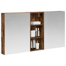 vidaXL Fürdőszobai Szekrény Szett 3 db 130 x 14,5 x 70 cm Szerelt fa