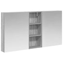 vidaXL Fürdőszobai Szekrény Szett 3 db 130 x 14,5 x 70 cm Szerelt fa