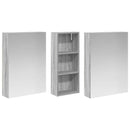 vidaXL Fürdőszobai Szekrény Szett 3 db 130 x 14,5 x 70 cm Szerelt fa