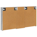 vidaXL Fürdőszobai Szekrény Szett 3 pcs 130 x 14,5 x 70 cm Faanyag