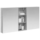 vidaXL Fürdőszobai Szekrény Szett 3 pcs 130 x 14,5 x 70 cm Faanyag
