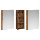 vidaXL Fürdőszobai Szekrény Szett 3 pcs 130 x 14,5 x 70 cm Faanyag